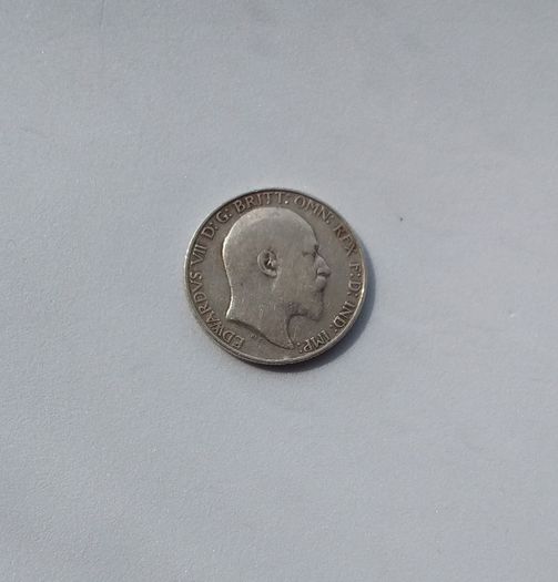 Great Britain : 1906 Edward VII Florin - .925 Silver
