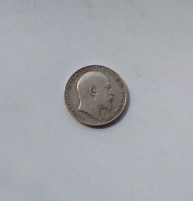 Great Britain : 1906 Edward VII Florin - .925 Silver