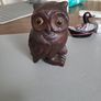 Owl carved wood Image 8