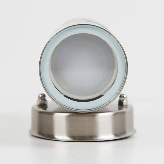 Modern Stainless Steel Outdoor Garden Up/Down Security Wall Light - IP44 Rated