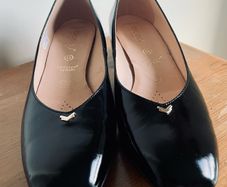 Bioeco by Arka 1927 Black Patent Leather Shoes Size 41 UK 8 Brand New