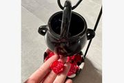 4in1 Set: Witchy Tea Light Holder &amp; Aroma Oil Burner - unique gift