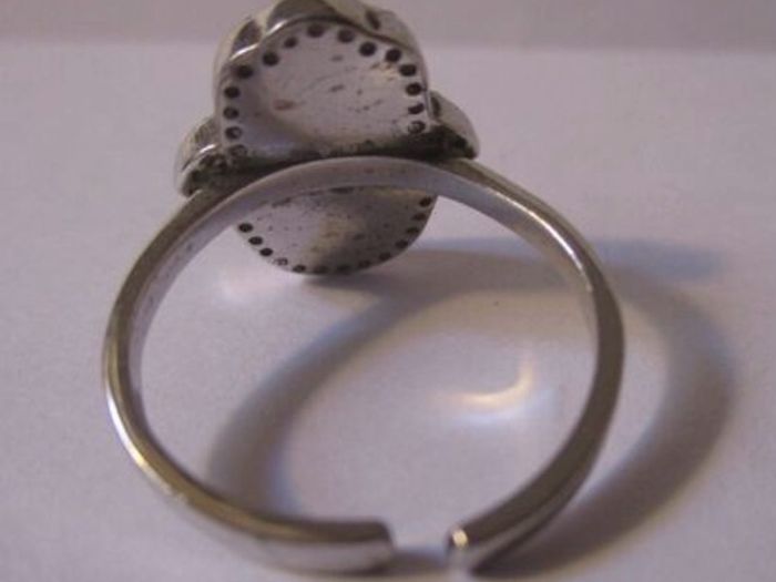 Opal Sterling Silver Ring