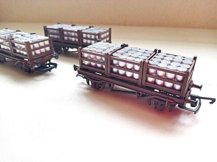 Model  Railway Irish Guinness Wagons