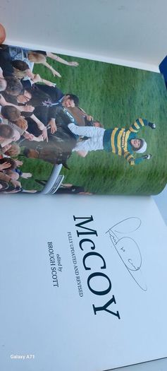 Tony McCoy's signed book, 20 times champion jockey, legend of a jockey in horse racing ,,collectors item.