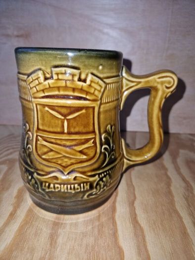 Ceramic beer mug