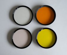 Assorted 55mm Camera Lens Filters