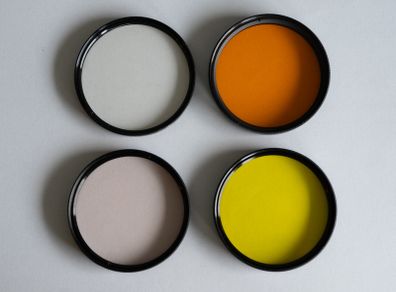 Assorted 55mm Camera Lens Filters