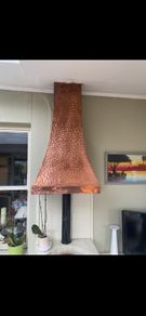 Godin stove, copper hood