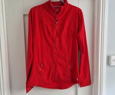 Powercut BNWOT red lycra zip up jacket size 16