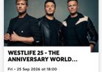 Westlife ticket