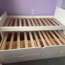 Kids single bed with trundle bed and drawers Image 3