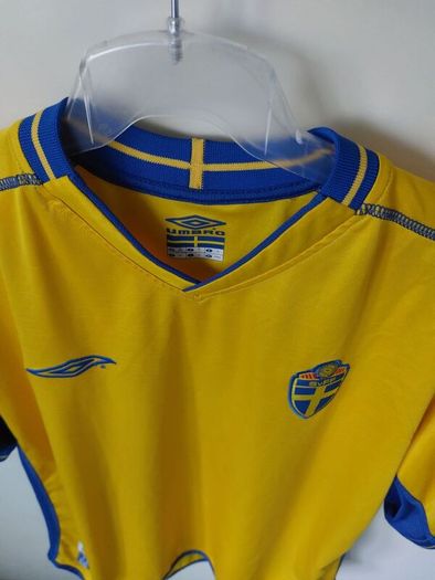 Umbro Sweden original Authentic 2004 home Jersey