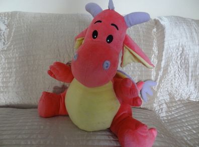 Lovely dragon large soft toy