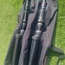 Ultimate Support TS-100B Air-Powered Speaker Stands (Pair) w/ Gator Carry Bag Image 6