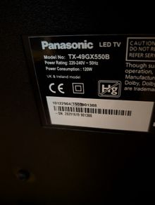 TV for parts