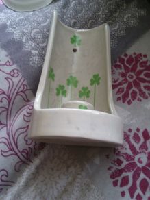 Candle holder.