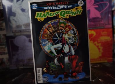 Harley Quinn ! Issue #29 ! Vote For Harley ! 2017 ! by DC Comics !