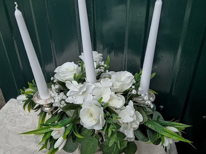 Wedding Candleabra Arrangement