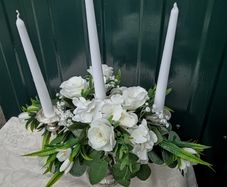 Wedding Candleabra Arrangement