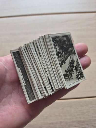 1932 Wills Homeland Events Tobacco cards