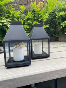 ShabbyChic Set of 2lights with cushion
