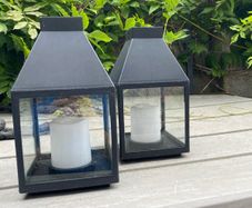 ShabbyChic Set of 2lights with cushion