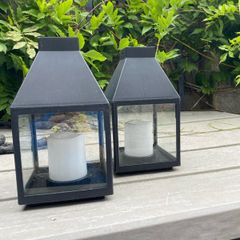 ShabbyChic Set of 2lights with cushion