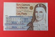 Catherine McAuley Consecutive Five Pound Notes