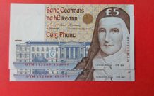 Catherine McAuley Consecutive Five Pound Notes