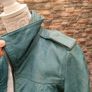 Superdry women's Super Blake leather bomber jacket. Size XS EU 34-36 UK 6-8 Measurements in the photos Image 8