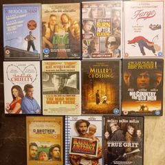 Coen Brothers Dvd Collection Bundle Fargo Raising Arizona True Grit Miller's Crossing Etc