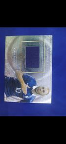2015 Futera Unique Karim Benzema GAME USED Jersey Relic /105  Real Madrid / France