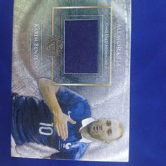 2015 Futera Unique Karim Benzema GAME USED Jersey Relic /105  Real Madrid / France