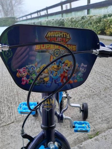 paw patrol 12 inch bike