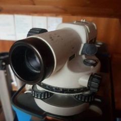 Nikon AC-2S Auto. Optical Survey Level c/w tripod & staff