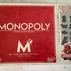 Monopoly 80th Anniversary Edition Board Game