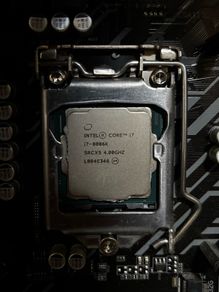 Intel i7-8086K CPU + Gigabyte Z370 Motherboard