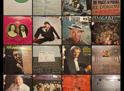 Mixed Lot of Easy Listening Vinyl Records