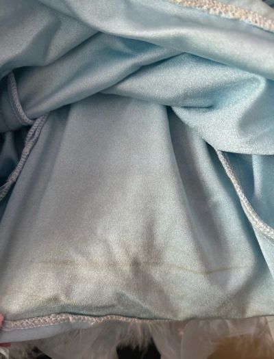 Baby Blue detailed dress