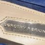 Ladies Dorothy Perkins Royal Blue Faux-suede Platform Court Shoes Image 4