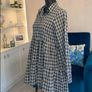 Ladies Black & White Check Dress from Zara. Size Xs UK 6 / EU 34 Image 9