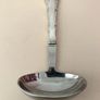 Vintage Danish silver and steel sauce ladle Image 4