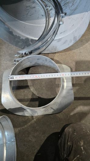 Spiral Duct fittings, ventilation ducting