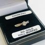Vintage 9ct White Gold Diamond Solitaire Engagement Ring Image 2
