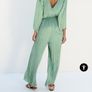 Zara Full Length Wrinkle Effect Jumpsuit Image 5