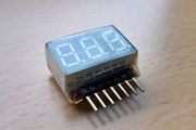1S-6S LiPo Battery Voltage Tester