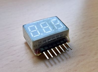 1S-6S LiPo Battery Voltage Tester