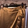 Brand new khaki satin trousers size 12/14 Image 2