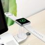 Last two Apple Watch iWatch series magnetic wireless charger white USB Free viewing Image 3